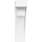 Ekena Millwork Standard Viola Architectural Grade PVC Corbel, 3 1/2"W x 8"D x 13 3/8"H CORP04X08X13VIO - alternate 3